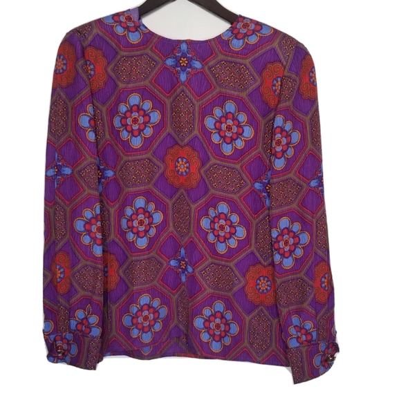 Valentino Miss V Silk Blouse